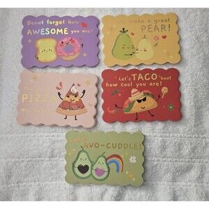 72 CT Valentine's Day Sweet Gift Set, School Classroom Exchange Kit Colorful